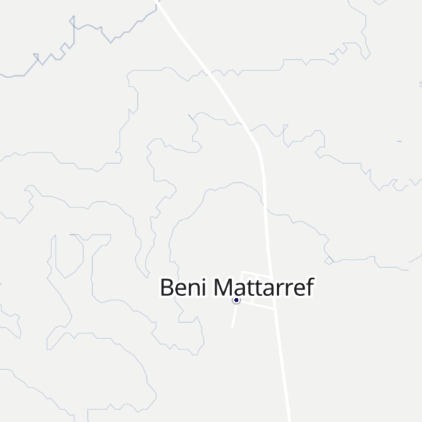 Map of Hadjerat ed Dall