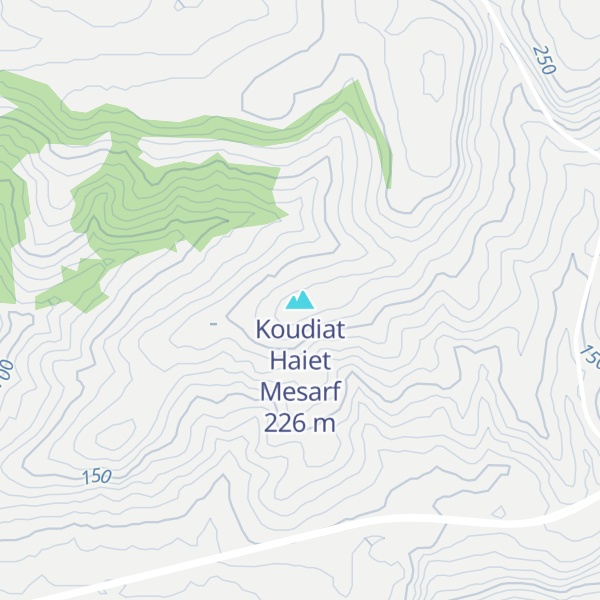 Map of Koudiat Haiet Mesarf