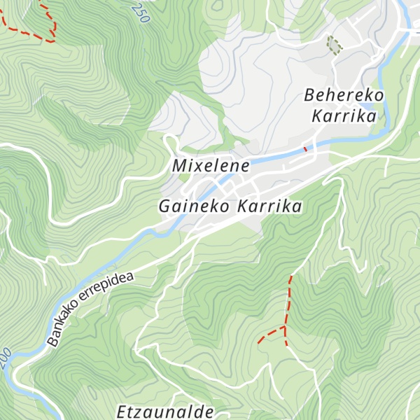 Map of Gîte Gaineko Karrikan