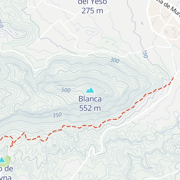 Map of Blanca
