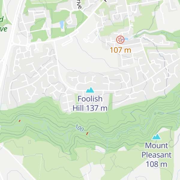 Map of Foolish Hill