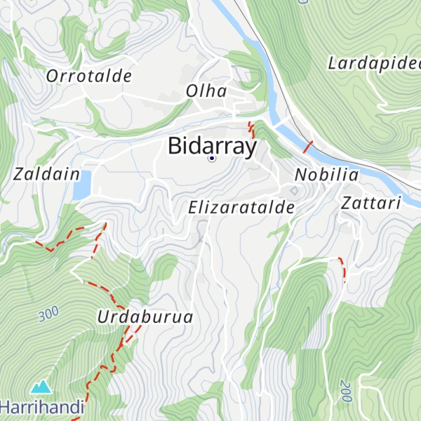 Map of Gîte Menditarrena