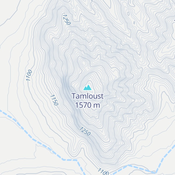 Map of Tamloust