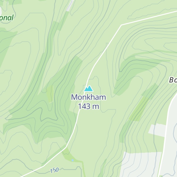 Map of Monkham
