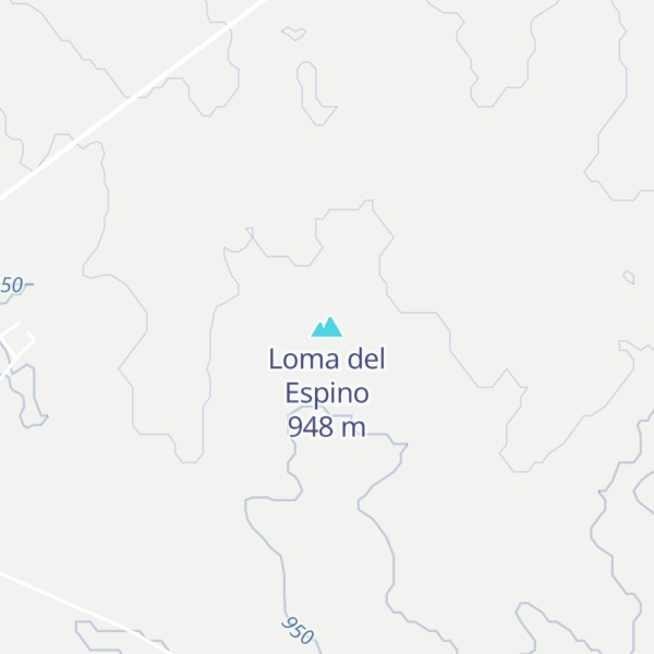 Map of Loma del Espino