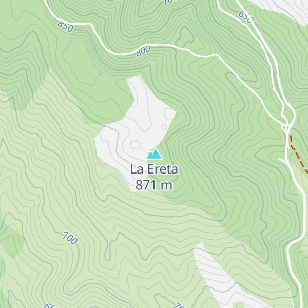 Map of La Ereta