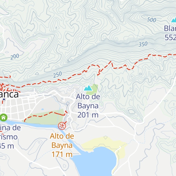 Map of Alto de Bayna