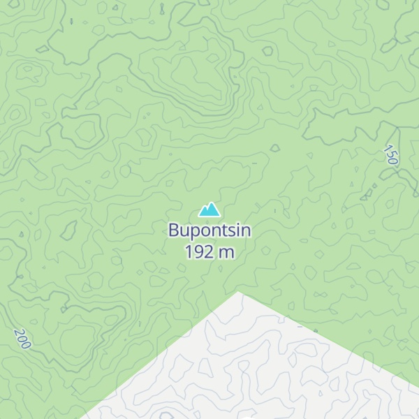 Map of Bupontsin