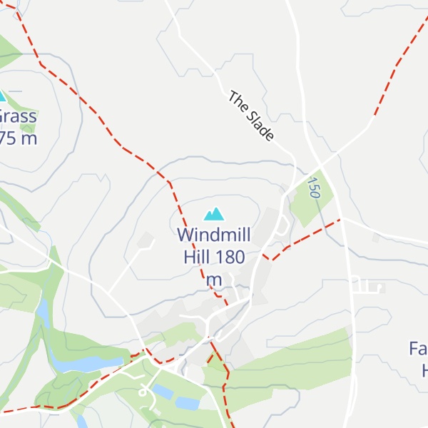 Map of Windmill Hill