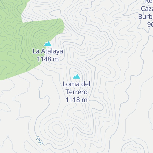 Map of Loma del Terrero