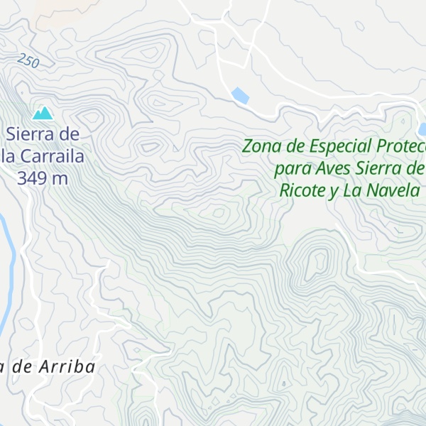 Map of Cerro Montoro