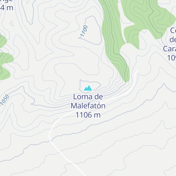 Map of Loma de Malefatón