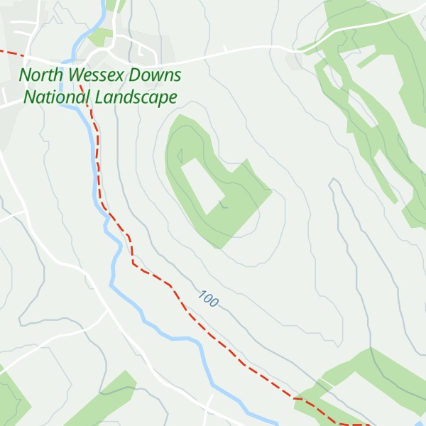 Map of Hoar Hill