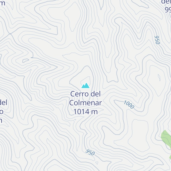 Map of Cerro del Colmenar