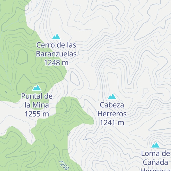 Map of Refugio del Balsete. Santa Eulalia del Campo