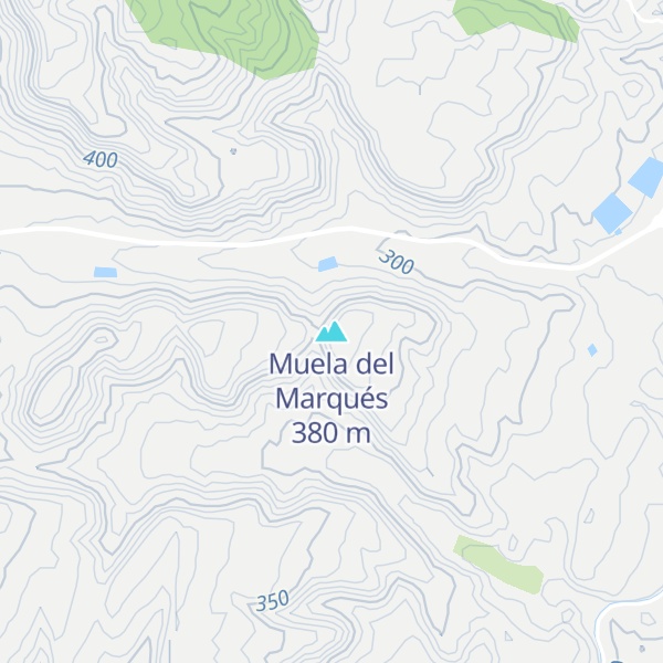 Map of Muela del Marqués