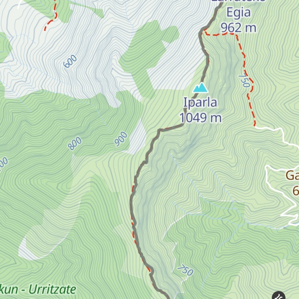 Map of Hego Iparla