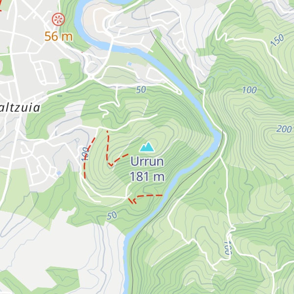 Map of Urrun