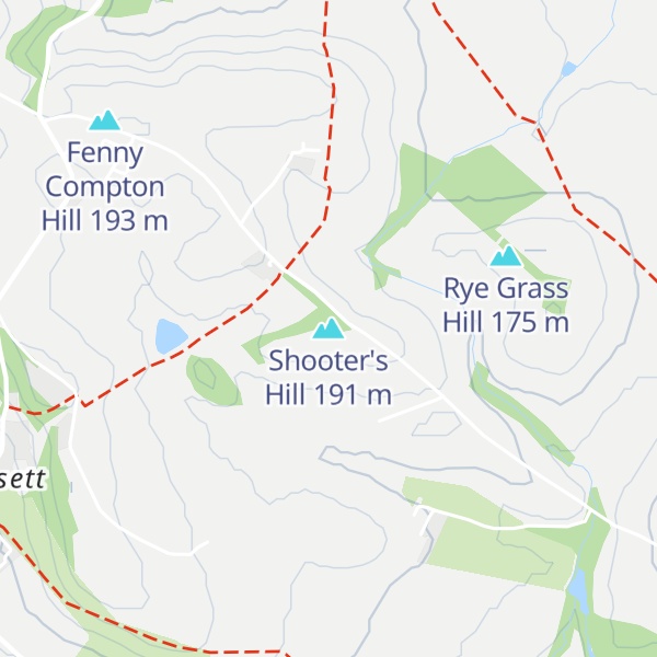 Map of Shooter's Hill