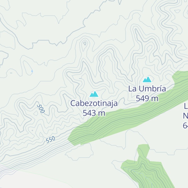 Map of Cabezotinaja