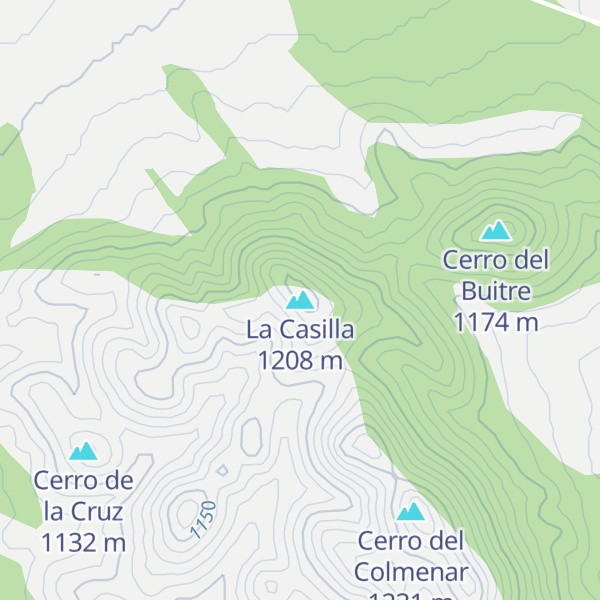 Map of La Casilla