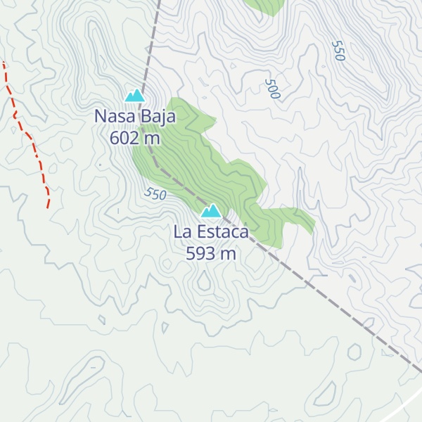 Map of La Estaca
