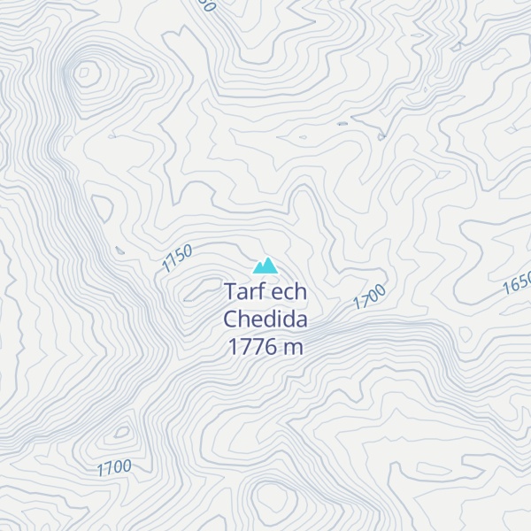 Map of Tarf ech Chedida