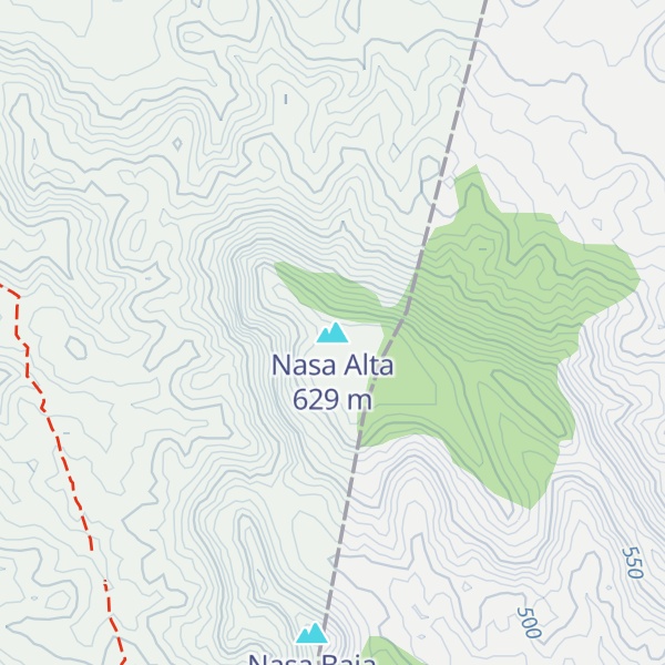Map of Nasa Alta