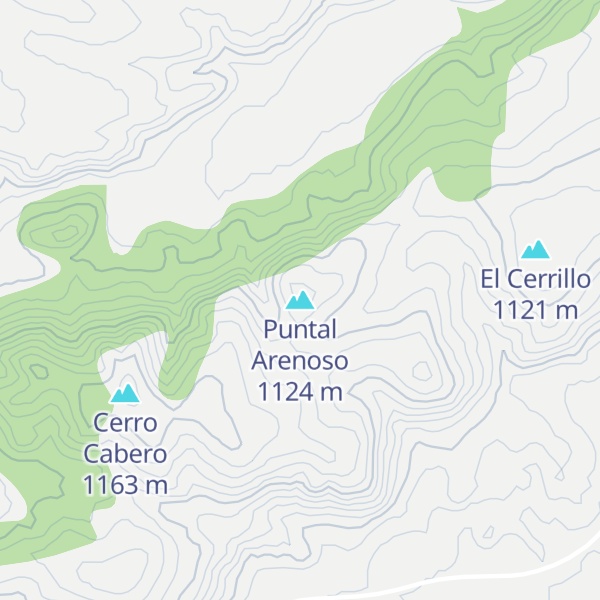 Map of Puntal Arenoso