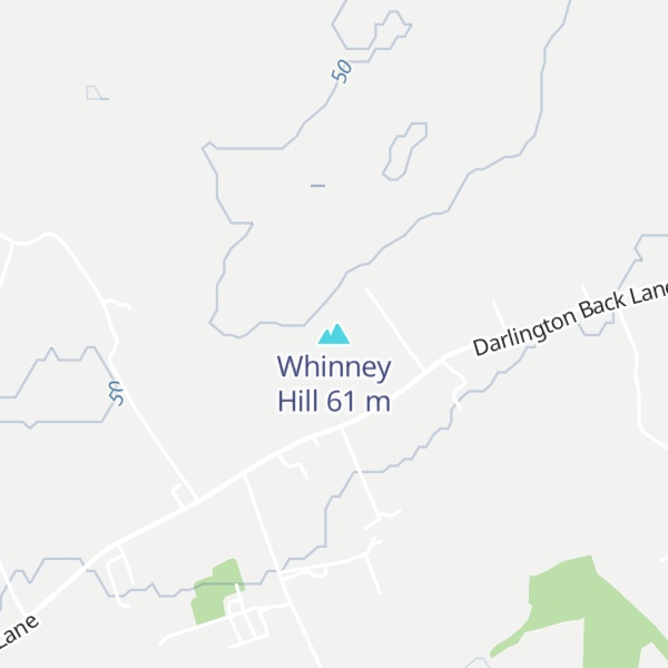 Map of Whinney Hill