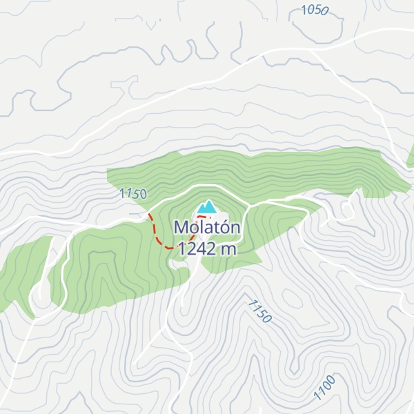 Map of Molatón