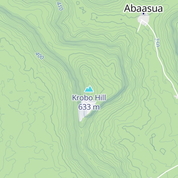 Map of Krobo Hill