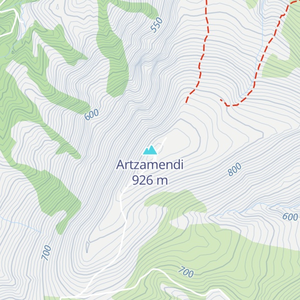Map of Artzamendi