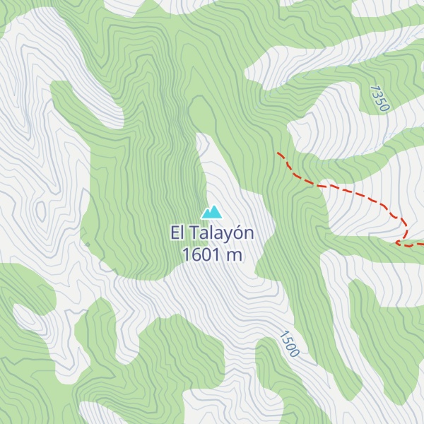 Map of El Talayón
