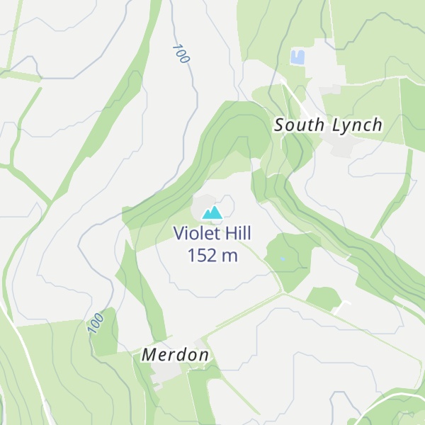 Map of Violet Hill