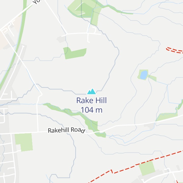 Map of Rake Hill