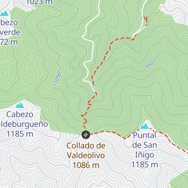 Map of Refugio Fuente Molina