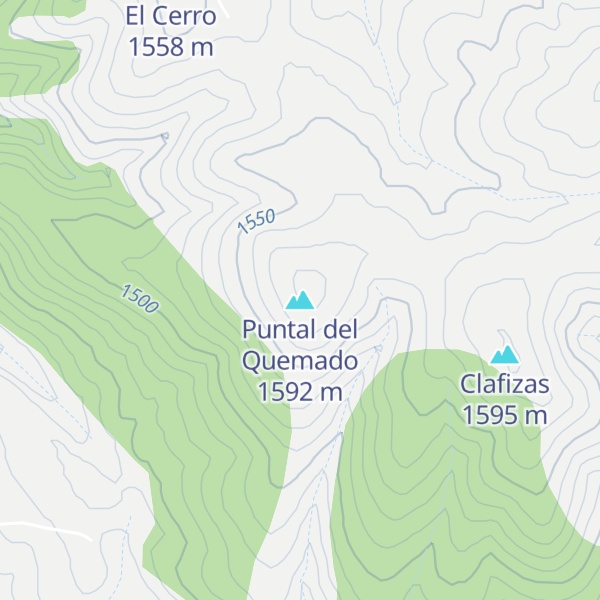 Map of Puntal del Quemado