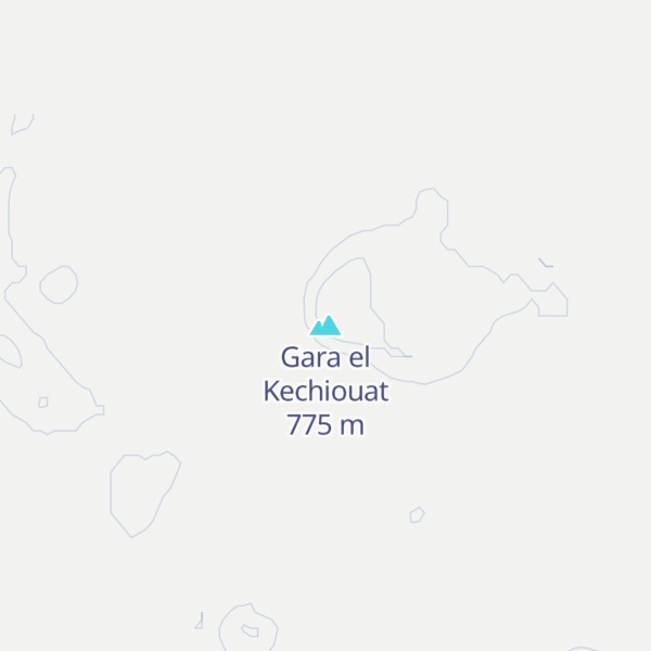 Map of Gara el Kechiouat