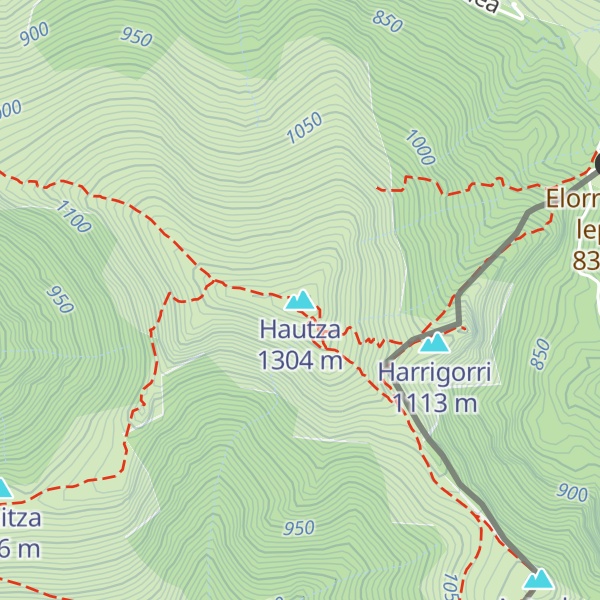 Map of Hautza