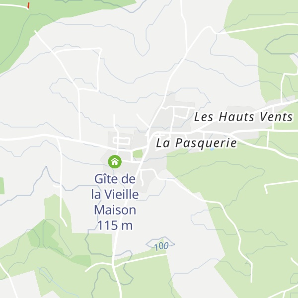 Map of Gîte communal