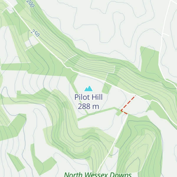 Map of Pilot Hill