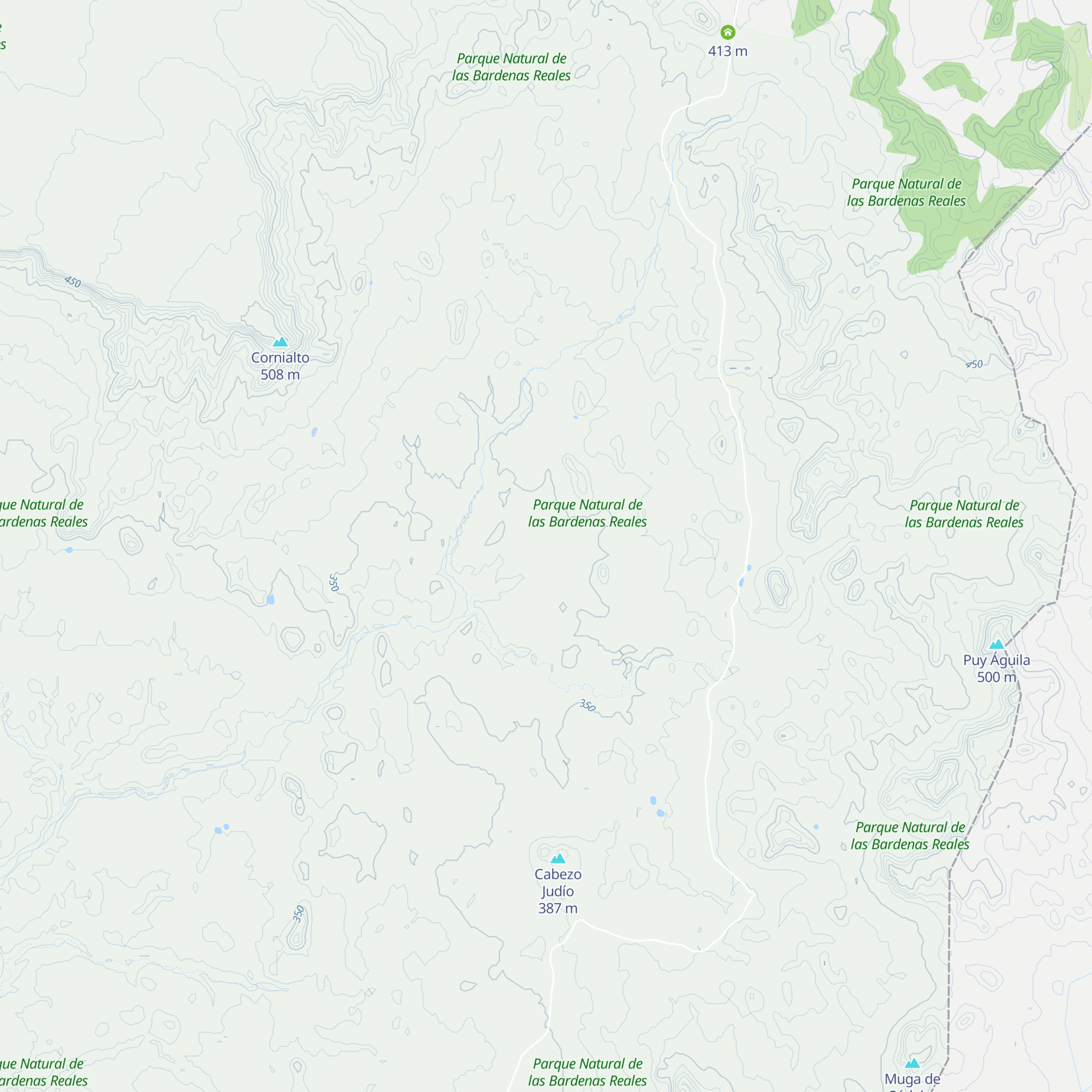 Cabaña del Pepo map