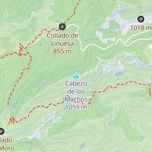 Map of Cabezo de los Machos