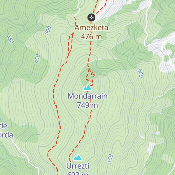 Map of Mondarrain