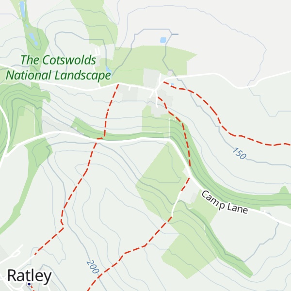 Map of Camp Hill