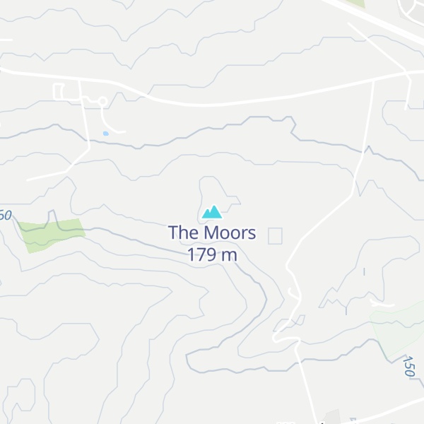 Map of The Moors