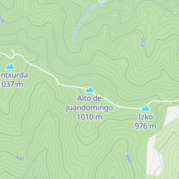 Map of Alto de Juandomingo