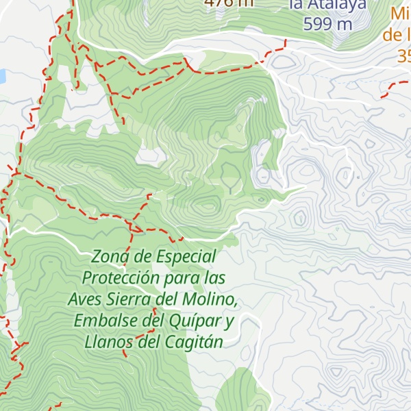 Map of Cabezo de la Carrasca