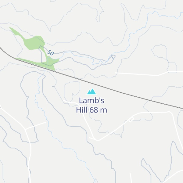 Map of Lamb's Hill